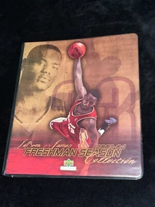 LEBRON JAMES 2003 UD FRESHMAN ROOKIE BASKETBALL 90 CARD SET WITH BINDER - Picture 1 of 11