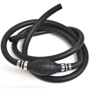 3/8\" Marine Outboard Boat Motor Fuel/Gas Hose Line Assembly With Primer Bulb - Picture 1 of 6
