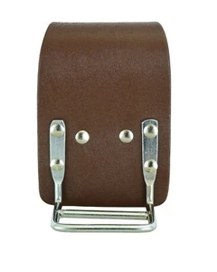 HEAVY DUTY Leather & Steel Plier Holder – Fits Scaffold Belt, Knipex, Snips - Picture 1 of 2