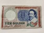 Netherlands - 1953 - 10 Gulden Banknote - from circulation