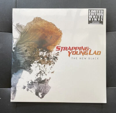 Strapping Young Lad The New Black WHITE vinyl record DEVIN TOWSEND  - Image 1 of 3