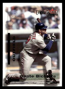 Dante Bichette Boston Red Sox 2001 Fleer Triple Crown #159