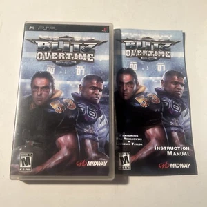 Blitz: Overtime (Sony PSP, 2006) FUNDA Y MANUAL (sin juego) - Imagen 1 de 5