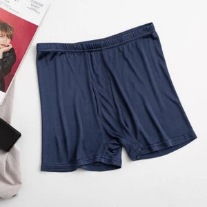 Men's Mulberry Silk Boxer Briefs Breathable Knickers Underpants Underwear KT1S11 - Picture 1 of 14