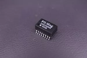 23Z356SM Fil-Mag Telecom Transformer 1:1.414 / 1:1 CT 2000Vrms 16 Pin Gull SMT - Picture 1 of 3