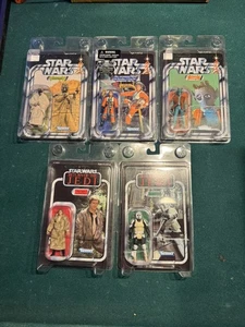 Lot 5 Star Wars The Saga Collection 3.75 Action Figures Hasbro/Kenner Set Sealed - Picture 1 of 2