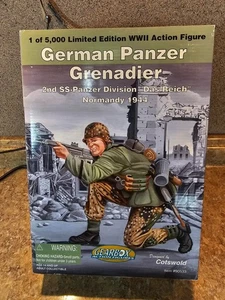 Figura de acción GEARBOX EDICIÓN LIMITADA SEGUNDA GUERRA MUNDIAL ~ GRANADERO PANZER ALEMÁN NUEVO EN CAJA - Imagen 1 de 13