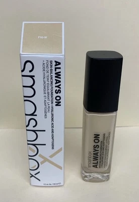 Smashbox Always on Skin-Balancing Foundation - F10W - 1.0 oz  New - Image 1 of 2