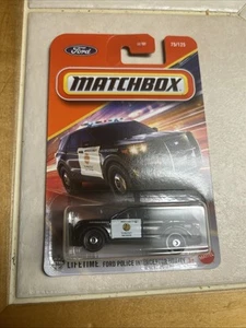 Neu Rarität 2025 Matchbox Ford Police Interceptor Utility #75/125! - Bild 1 von 3