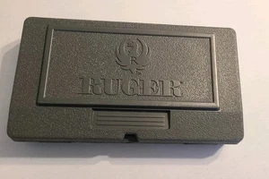 Ruger Revolver Pistol 357 Magnum Gun Hard Case Plastic Gray Model 05718 Empty - Picture 1 of 4