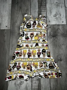 Kids Girls Youth 6/6x Harajuku Lovers Romper Outfit Super Cute  - Picture 1 of 3