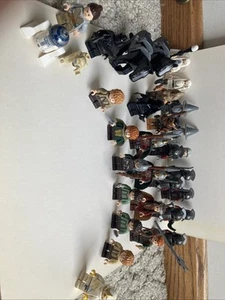 Lord of the Rings Minifigure and incomplete pieces lot + Star Wars and Ninjago - Picture 1 of 14