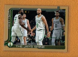 Jayson Tatum 2025-26 Topps Basketball Base Combo Gold #272 /2025 - Picture 1 of 2