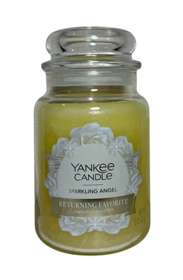 Yankee свеча сверкающий ангел большая банка 22 унций новый - Изображение 1 из 4