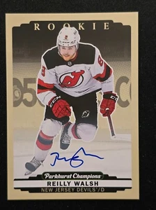2022-23 Parkhurst Champions Auto #286 Reilly Walsh New Jersey Devils RC - Picture 1 of 1