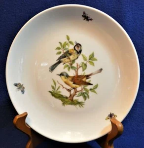 Vtg KAISER W Germany TIEGARTEN by Nossek BIRDS & BUTTERFLY Collector's Plate #1 - Picture 1 of 2