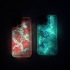 Quicksand Noctilucent Flower Bling Fashion Women Soft Case For  Various Phone