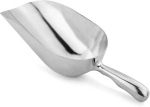 12oz Aluminum Round Bottom Utility Ice Scoop | Great for Kitchen and Restaura... - Picture 1 of 5