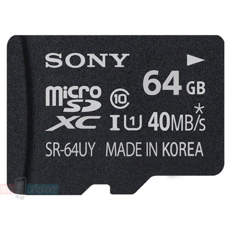 Sony High Performance 64GB High Speed MicroSDXC Class 10 UHS-I Flash Memory Card - Image 1 of 1