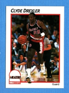 1991-92 NBA Hoops McDonald's #34 Clyde Drexler Trail Blazers - Picture 1 of 1