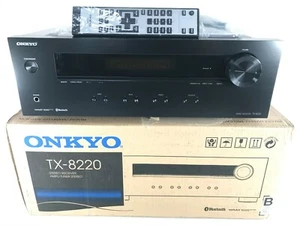 Onkyo TX-8220 Bluetooth 2.1 Channel Receiver AM FM Radio 45w RMS Stereo & Remot - Picture 1 of 10