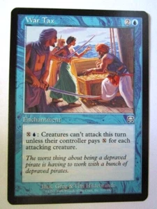 Magic The Gathering War Tax ¡Máscaras Mercadian Juego Ligero!! - Imagen 1 de 2