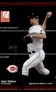 2003 Donruss Elite #69 Paul Wilson Cincinnati Reds - Picture 1 of 2