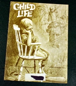Vintage CHILD LIFE Magazine Booklet  Aug/Sept 1969  Daniel Boone -Magic - Picture 1 of 1