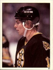 1982-83 (BRUINS) Topps Stickers #81 Steve Kasper