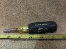 Klein 32476 5-in-1 Screwdriver/Nut Driver Used