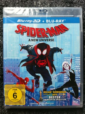 SPIDER-MAN - INTO THE SPIDER-VERSE - Bluy-ray 3D & 2D - Region FREE - Bild 1 von 2