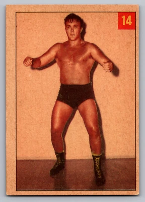 1954-55 Parkhurst Wrestling #14 Nick Roberts - The Florida Flash Rookie Foto 1 de 3