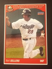 2005 Tri-City ValleyCats Neil Sellers #28
