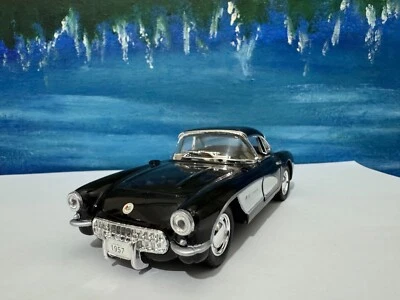 Vintage Chevrolet Corvette 1957 , Fundido Modelismo Coche, Tío Tía Abuelo Regalo - Imagen 1 de 4