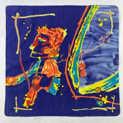 Vintage Kansai Yamamoto Handkerchief Neckerchief Bandana Pocket Square - Image 1 of 4