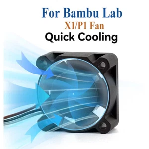 Hotend Cooling Fan DC 5V For Bambu Lab X1 X1C X1E P1P P1S 3D Printer Extruder - Afbeelding 1 van 13