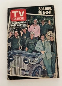 TV Guide Magazine February 12 1983 MASH Farewell Salute So Long Nostalgia TV - Picture 1 of 18