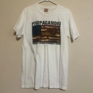 Propagandhi Shirt Strung Out Good Riddance Nofx Hi Standard Fat Wreck Size XL - Picture 1 of 3