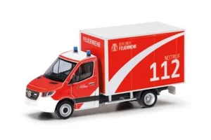Herpa MB Sprinter´18 Koffer-LKW Feuerwehr Berlin 097956 - Bild 1 von 1