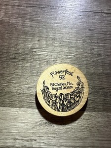Wooden Nickel St. Charles Minnesota Flowerfest ‘92