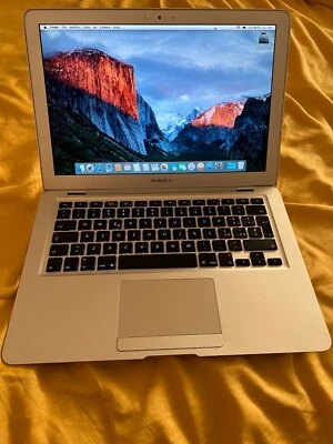 APPLE MACBOOK AIR 13" A1304 LATE 2008 2 DUO RAM 2GB HDD 120GB - Immagine 1 di 4