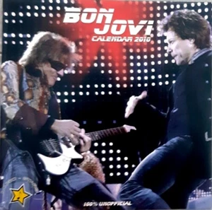 BON JOVI 2010/ 2021 calendar. Dates match 2021 so can be used.by Imagicom new - Picture 1 of 2
