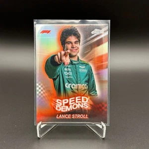 2024 Topps Chrome Formula 1 LANCE STROLL #SD-12 Speed demons - Picture 1 of 4