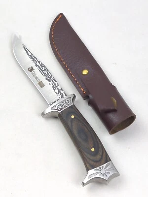 COLUMBIA HUNTING KNIFE, Clip Point, Fixed Blade, Survival, Camping, Tactical NEW - Image 1 of 4