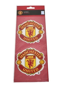 Manchester United Car Stickers - Official Merch - New - Soccer - Football - EPL - Picture 1 of 7