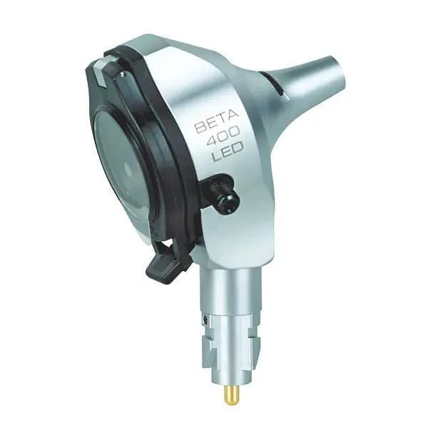 HEINE BETA 400 LED F.O. Otoskop Metallgehäuse HQ Licht 4,2x Vergrößerung Tips - Bild 1 von 1