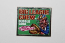 New Era x Big League Chew Pin WILD PITCH WATERMELON Bubble Gum Baseball Hat Pin