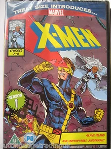 Marvel X-men Season 1 Episodes 7-8. Treat Size DVD New & Sealed PAL Animated - Picture 1 of 1