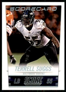 2014 Score Scorecard Terrell Suggs Baltimore Ravens #22 Parallel - Picture 1 of 2