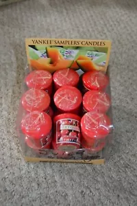 Set of 18 Yankee Candle Juicy Cherry Votives / New Never Been Used - Picture 1 of 1